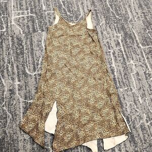 Magic Of The Moon Vintage Leopard Print Dress XL